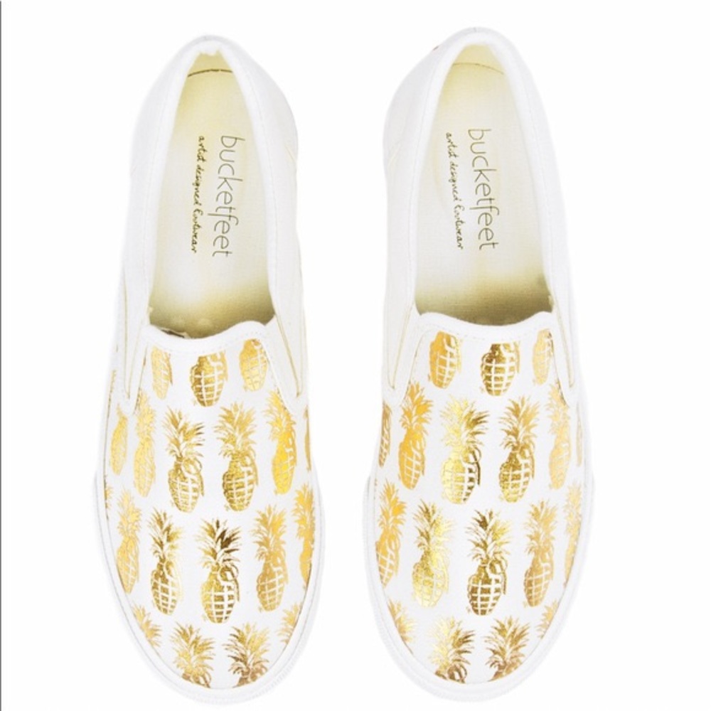 Bucket Feet Pineapple Sneakers